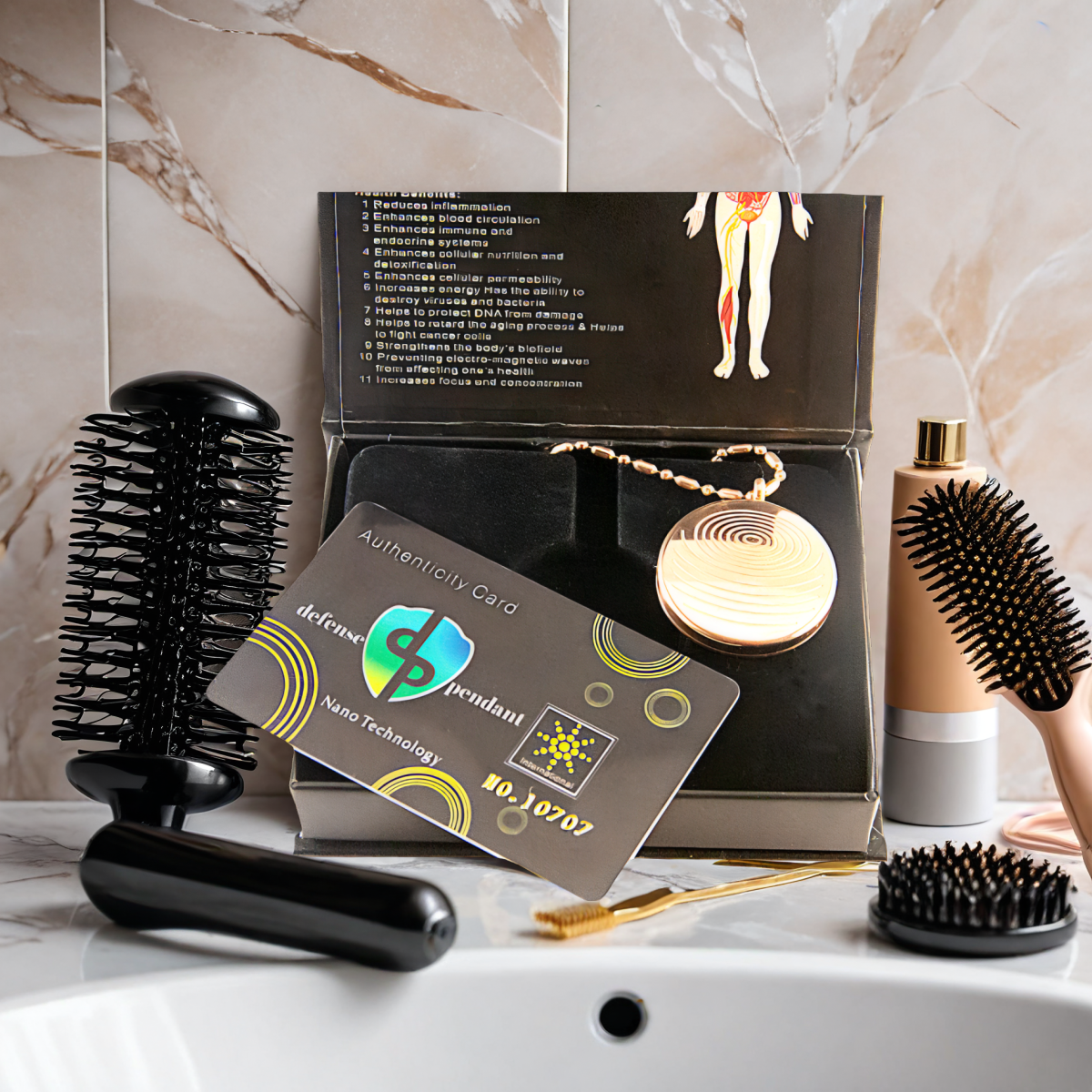 EMF Protection With Defense Pendant