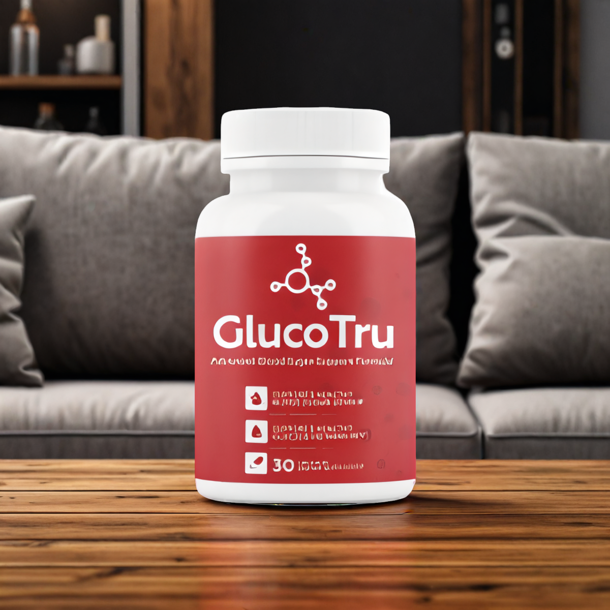GlucoTru - 1 Bottle - Exclusive Limited Time Discount