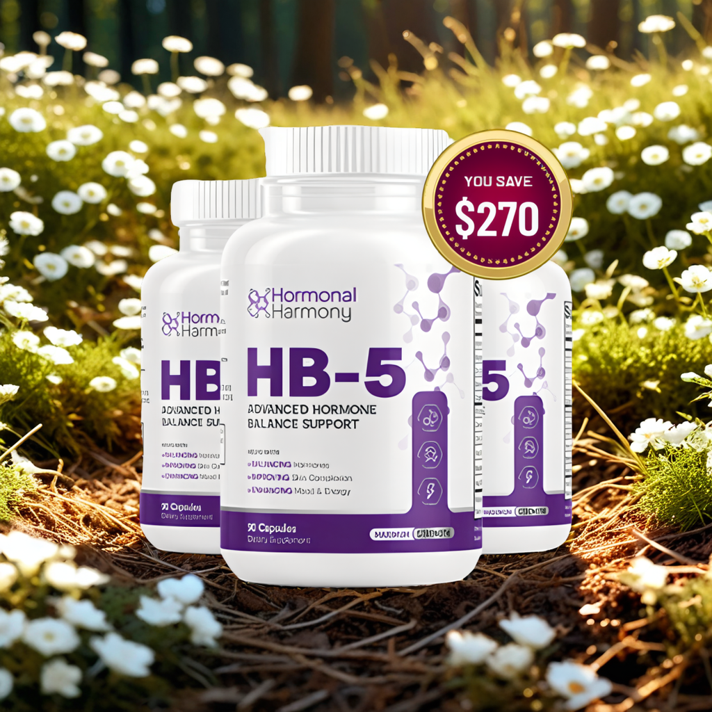 HB-5 (Hormonal Balance 5) - 3 month supply