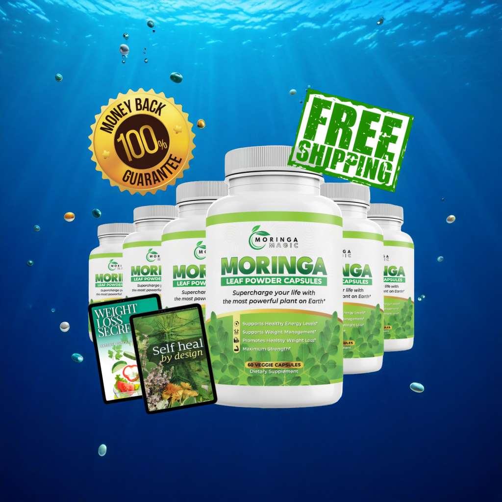 Moringa Magic - (6 bottles) Special Limited Time Discount