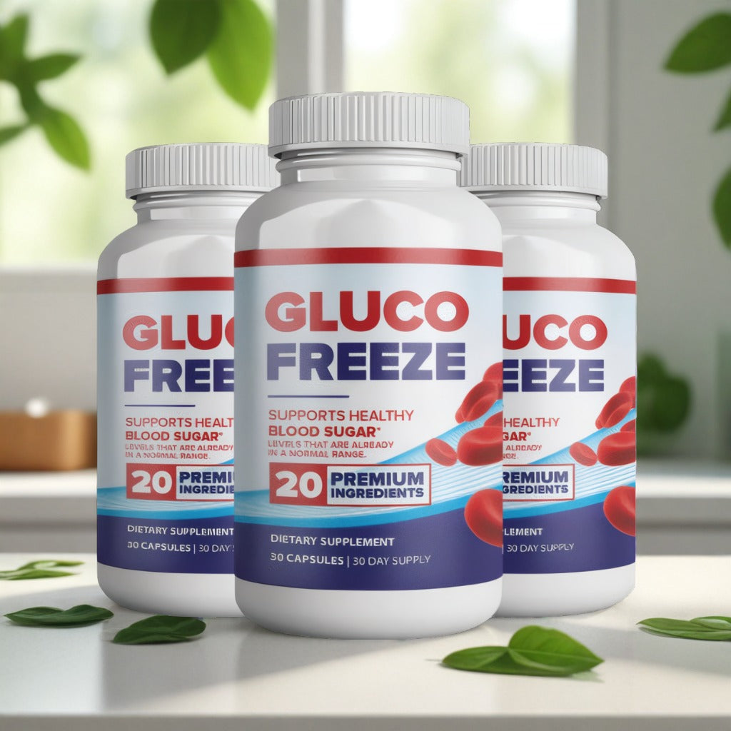 Glucoze - 3 Bottles - 60 Day Supply