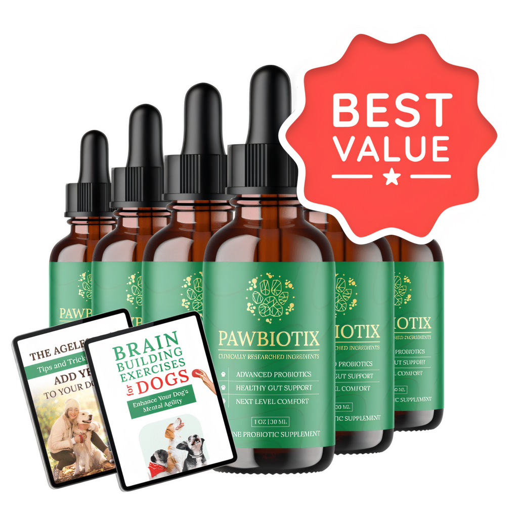 Pawbiotix - 6 Bottles + 2  Ebooks