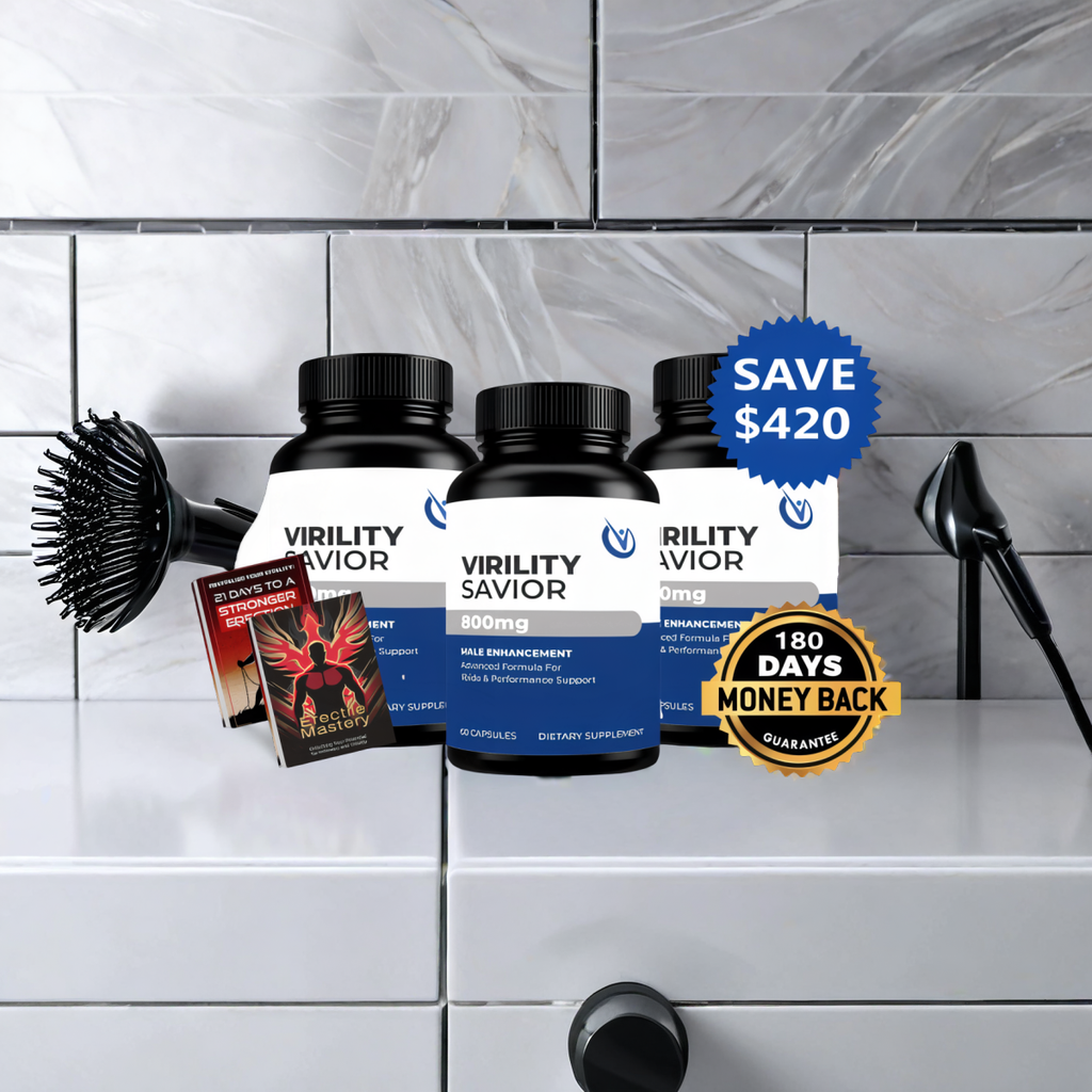 Virility Savior 90 Day Set (3 Bottles)